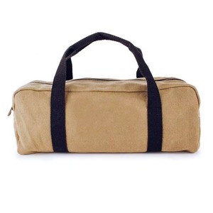 Échantillon gratuit : Sac à outils en toile cirée 16 oz, robuste et multi-usages, avec fermeture éclair, sac utilitaire, pochette de rangement, lot de 3 - Product Image 2