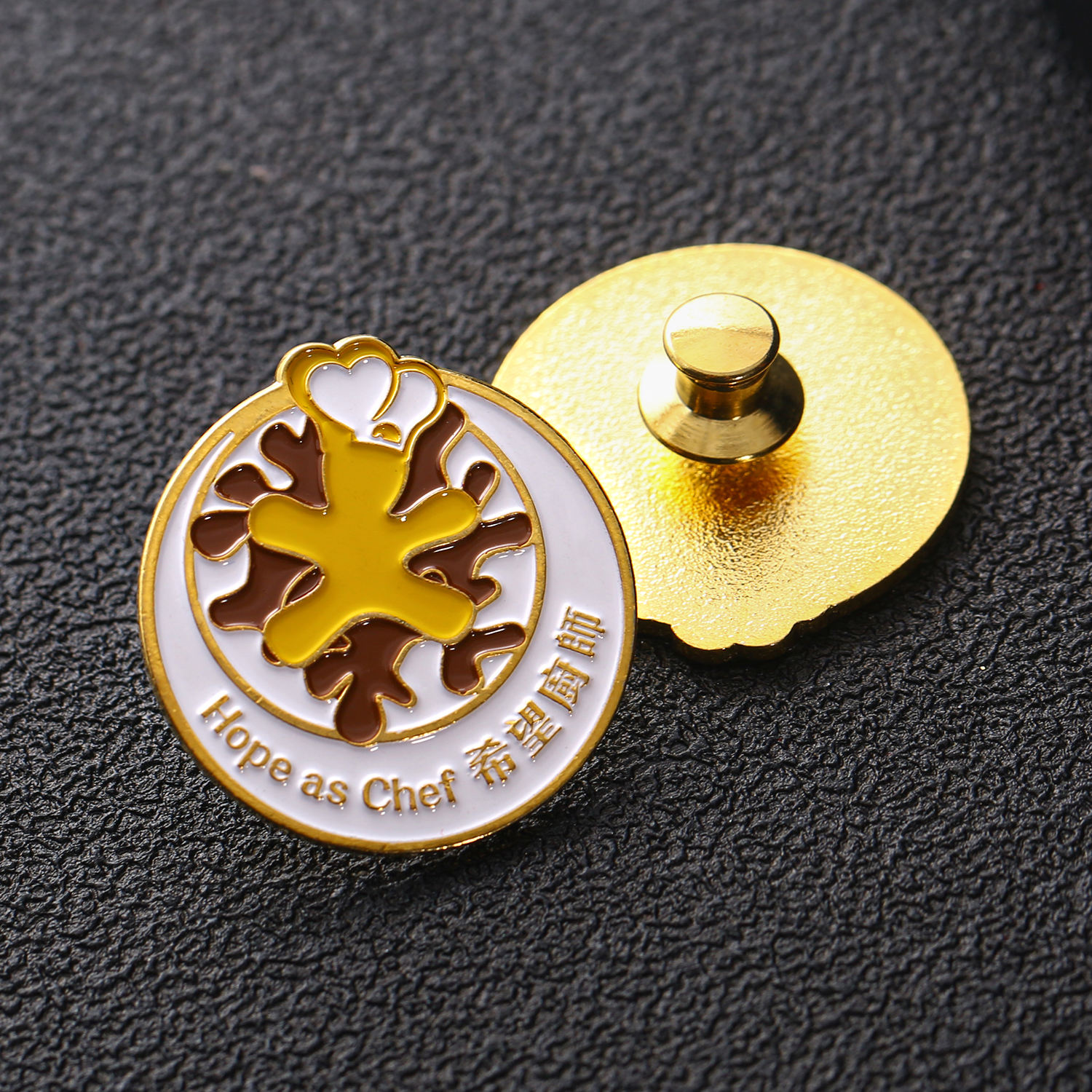 custom logo metal pin