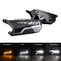 Phare LED de remplacement pour Polaris RZR XP 1000 2024 2025 2026, DRL blanc, clignotant ambre, 2415180 2415181, ajustement direct