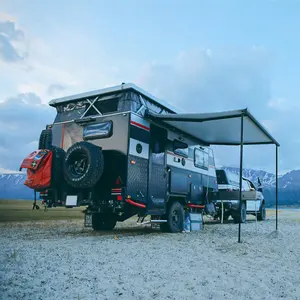 Caravane de luxe 17 pieds camping-car australien 5 passagers australien camping-car rv avec salle de repos australie remorque de voyage
