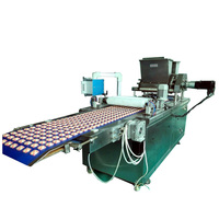 HYSQJ-600 Prix Usine Automatique Double Couleur/Biocolor Cookies /Center De Remplissage Biscuits Biscuits D'extrudeuse/Déposant