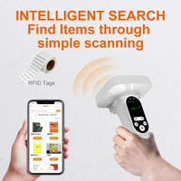 Terminal Portátil RFID de Largo Alcance y Alta Velocidad UHF para Seguimiento de Inventario, Computadora Móvil RFID UHF con IA, Localizador Inteligente de Artículos