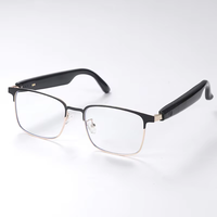 Lunettes Intelligentes au Design Intemporel avec Verres Photochromiques pour Protection UV, Musique, Appels, Assistant Vocal et Traduction
