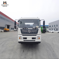 Camion poubelle Dongfeng HEAVSTY Diesel manuel 4x2 avec boîte de vitesses, moteur Euro 6, climatisation, vitres électriques, bras oscillant pour charges lourdes