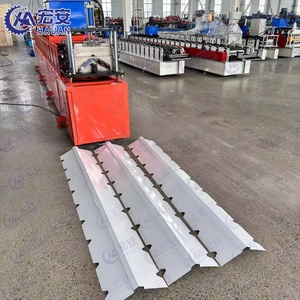 Machine de profilage de bordure HAUAN avec commande PLC moteur, épaisseur 0,3-0,8 mm pour la construction en acier - Product Image 4