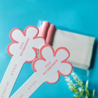 Papier de test de parfum personnalisé pour l'essai d'huiles essentielles et de fragrances, étiquettes en papier offset et carton, tailles personnalisables