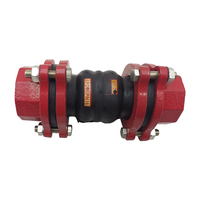 Joint d'expansion triangulaire fileté en caoutchouc EPDM, raccord flexible en caoutchouc fileté, amortisseur anti-vibration et anti-choc