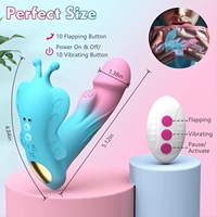 Ferngesteuerter Vibrator mit App-Steuerung, Einsetzbarer Stoßvibrator, Leistungsstarkes Vibrations-Ei, Masturbator, Erwachsenen-Sexspielzeug