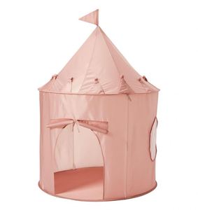 Tente de jeu multifonctionnelle pour enfants en forme de château de princesse - Style jouet doux, matériau polyester écologique, espace privé - Product Image 1