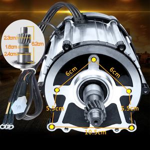 높은 토크 1000W ~ 2000W 브러시리스 <span class=keywords><strong>DC</strong></span> 차동 모터 48V 60V 72V 전기 자전거 및 기계 사용을위한 영구 자석 - Product Image 4