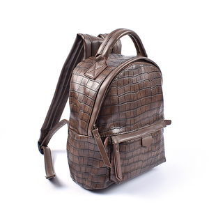 حقيبة ظهر نسائية كلاسيكية من جلد البولي يوريثان، حقيبة ظهر نسائية بسعة كبيرة، حقيبة كتف - Product Image 2