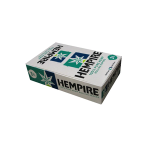 Custom Hempir Classic Style Square White Paper Silicone for <b>Rolling</b> Papers 78x44mm 50 Leaves/Booklet 40 Pcs Storage Grinder - Product Image 3