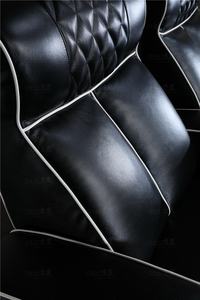 Senior Clubs Cuero negro Vip Asientos Cine Premium <span class=keywords><strong>Teatro</strong></span> Asiento Multimedia Power Home Theatre Sofás reclinables - Product Image 5