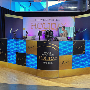 Écran LED modulaire sans soudure pour stand d'exposition, salon professionnel en intérieur, graphiques animés, écran LED en tuiles, mur vidéo - Product Image 4