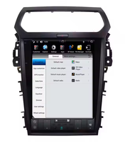 Radio Tesla con Pantalla Vertical de 12.1 Pulgadas, Reproductor de DVD Android para Automóvil, para Ford Explorer 2013 2014 2015 2016, Navegación GPS para Automóvil, Video para Automóvil