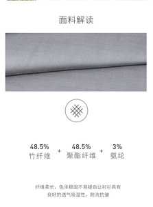 LCBZ camicia da <span class=keywords><strong>uomo</strong></span> formale in cotone Oxford traspirante a maniche lunghe camicetta grigia Slim Fit <span class=keywords><strong>abito</strong></span> di alta qualità per affari Casual - Product Image 3