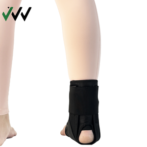 Medizinische Knöchelbandage für Verletzungserholung Verstellbare Kompressionsstütze Verstauchungen Schwellungen Gelenkschutz Unisex Nylon - Product Image 4