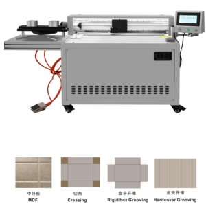 Máquina Ranuradora de Cartón CNC Servo KPC-7015SV, Equipo Automático de Doble Función para Ranurado en V y Troquelado - Product Image 3
