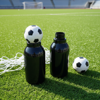 Bouteille d'eau en plastique sans BPA de 500 ml en forme de ballon de football ZB Wholesale – Cadeau pour les fans de sport, tasse à jus portable au design créatif de football