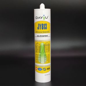 <span class=keywords><strong>JAYO</strong></span> Mastic silicone acétique 100% alcoxy de qualité supérieure pour calfeutrage de fenêtres et verre, adhésif polyvalent OEM - Product Image 2