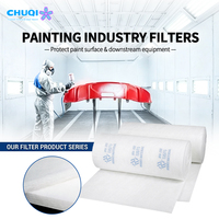 Filtre de cabine de peinture F5 EU5 personnalisable en gros, surface résistante à la déchirure pour ligne d'assemblage automobile OEM
