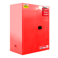 Stekellin 110 gallons de stockage de sécurité des produits chimiques inflammables ignifuges et antidéflagrants, armoires combustibles rouges EN 14470