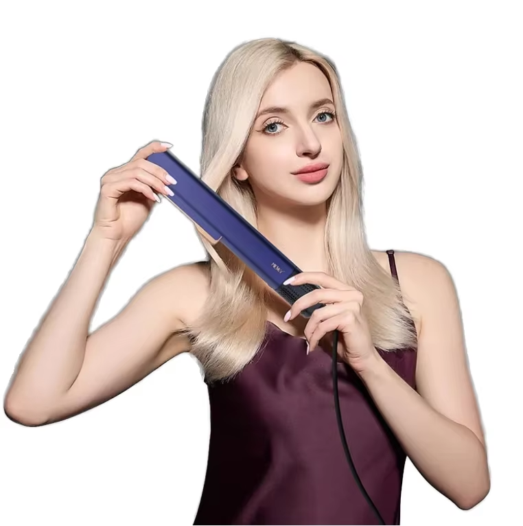 Professional 2 in 1 Airflow Styler Hair Straightener and Curler Negative Ion Hair Care Styling Appliances