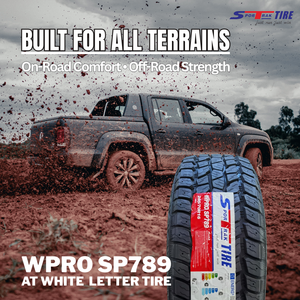 Pneu tout-terrain et semi-route <span class=keywords><strong>WPRO</strong></span> SP789 Radial AT/MT à lettres blanches pour pick-up et SUV avec garantie d'un an - Product Image 2