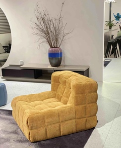 Divano Reclinabile Mufang a Forma di Waffle, Nuovo Design per Ufficio, Divano Comprimibile Imbottito per Uso in Villa - Product Image 1