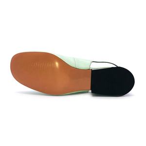 Confortevole in pelle con laccio dietro puro <span class=keywords><strong>medio</strong></span> di cuoio delle signore del tallone sandali per le <span class=keywords><strong>scarpe</strong></span> da <span class=keywords><strong>donna</strong></span> - Product Image 6