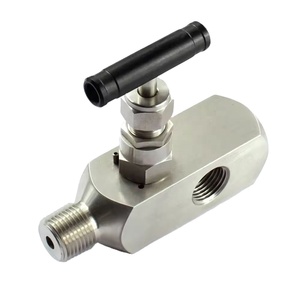 Válvulas Manifold Hikelok de Alta Presión (6000 psi), Acero Inoxidable, Puerto Único/Múltiple, <span class=keywords><strong>1</strong></span>/2'' 3/4'' NPT BSP, Válvula de Manómetro de 2 Vías - Product Image 1