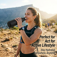 Botellas de Agua de Acero Inoxidable con Forma de Lata de Cola, para Deportes al Aire Libre, Jarra de Agua para Correr, Termo de Doble Pared con Aislamiento al Vacío y Logotipo