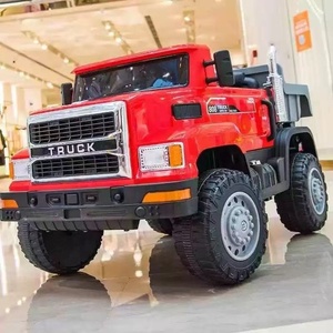 Nuevo Camión Volquete Eléctrico Todoterreno de Cuatro Ruedas para Niños, <span class=keywords><strong>Coche</strong></span> de Control Remoto de Plástico para Niños Pequeños, Niños y Niñas - Product Image 3