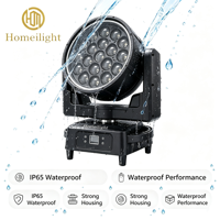 Projecteur LED mobile IP65 étanche 19*40W DMX Bee Eye RGBW 4-en-1 pour événements extérieurs, spectacles, fêtes et concerts
