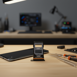 Bandeja de tarjeta SIM negra para Xiaomi Redmi Note 12 Pro 5G y Poco X5 Pro 5G, accesorios para teléfonos móviles - Product Image 2