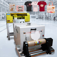 Impresora de Camisetas Automática DTF A3 33CM XP600 Nueva de Fábrica, Impresora DTG con Tinta Eco Solvente, Impresión Rollo a Rollo, Dimensión de Impresión A2