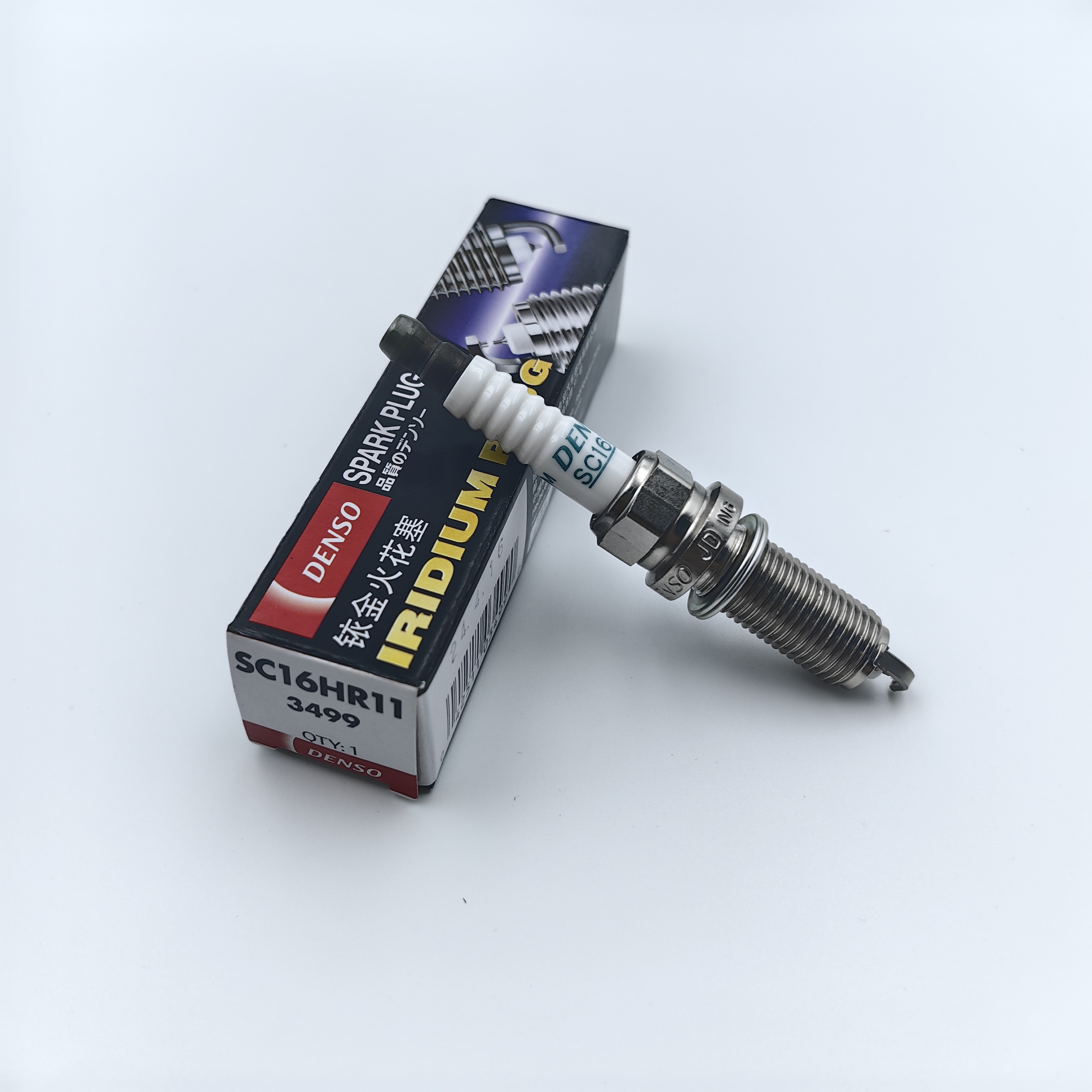 Otomatik iridyum platin Bujia DENSO buji 3499 SC16HR11 OEM