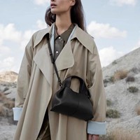 Nouveau Sac à Main de Luxe Tendance, Sac à Bandoulière Quotidien Couleur Unie, Sac Bandoulière Grande Capacité pour Femmes