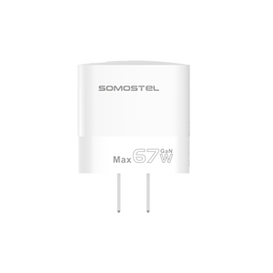<span class=keywords><strong>Cargador</strong></span> Rápido SOMOSTEL 67W Max GaN de 3 Puertos PD QC USB C USB A, <span class=keywords><strong>Cargador</strong></span> de Pared con Icono de Carga <span class=keywords><strong>Original</strong></span> <span class=keywords><strong>Auto</strong></span> ID para iPhone, <span class=keywords><strong>Samsung</strong></span>, Xiaomi - Product Image 5