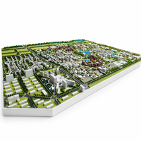 Fabricant de maquettes de table de sable pour l'urbanisme et la planification immobilière détaillée