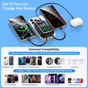 Super <strong>Strong</strong> for Magnetic Wireless Power Banks 25W PD22.5W Fast Charging Portable 10000mah Power Bank for Apple/Samsung/Huawei - Product Image 5