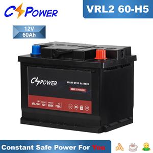 Batería de coche CSPower <span class=keywords><strong>AGM</strong></span> con arranque/parada <span class=keywords><strong>12V</strong></span> 50ah-105ah nuevo 2. 0 H5/H6/H7/H8/H9 LEO para varios modelos de vehículos - Product Image 3