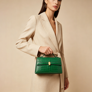 Free Sample Custom LOGO <strong>Green</strong> Luxury Vegan Plain Leather Women Handbags Ladies Crossbody Bags OEM ODM Custom Logo Women <strong>Purses</strong> - Product Image 2