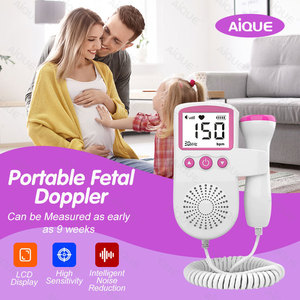 Monitor Fetal de Alta Calidad para el Hogar, Favorito de las Mujeres Embarazadas, Monitor de Latidos <span class=keywords><strong>del</strong></span> Corazón <span class=keywords><strong>del</strong></span> <span class=keywords><strong>Feto</strong></span>, Doppler Fetal - Product Image 5