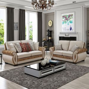 Elegant Modern Microfiber Fabric <b>Sofa</b> Set Top Selling Normal Stationary Durable with Feature <b>for</b> Living Room - Product Image 1