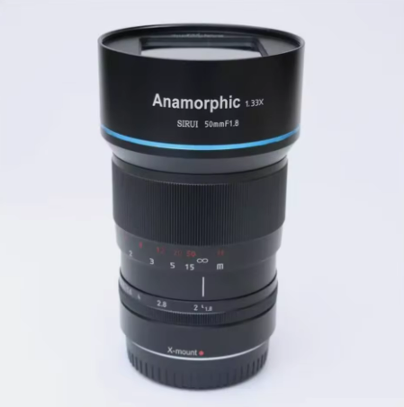 Sirui 50mm F1.8 1.33x Manual Focus Anamorphic Lens