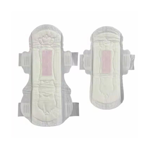 Toalla sanitaria femenina de bambú de buena calidad, almohadillas gruesas menstruales con alas para mujer - Product Image 3