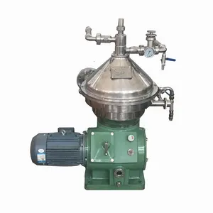 Separador de disco purificador centrífugo de extracto líquido herbario sólido-líquido automático vertical