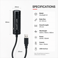 Nouveau Mini Projecteur LED Laser Ciel Étoilé pour Toit de Voiture, Contrôle Vocal, en Aluminium, USB, Décoration Auto et Maison, Lumière Nocturne