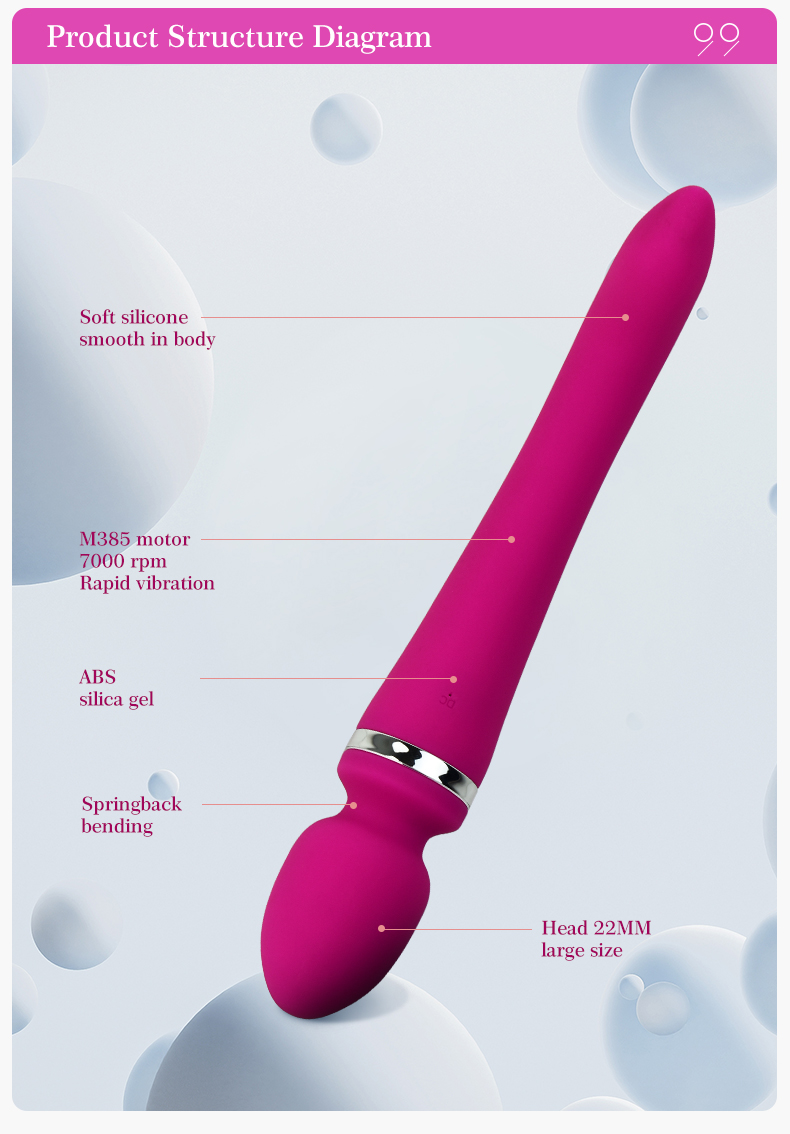 Xnnx Selling Waterproof Body Massage Clit Pussy G Spote Sex Toys AV Wand  Vagina Dildo Vibrators for Woman
